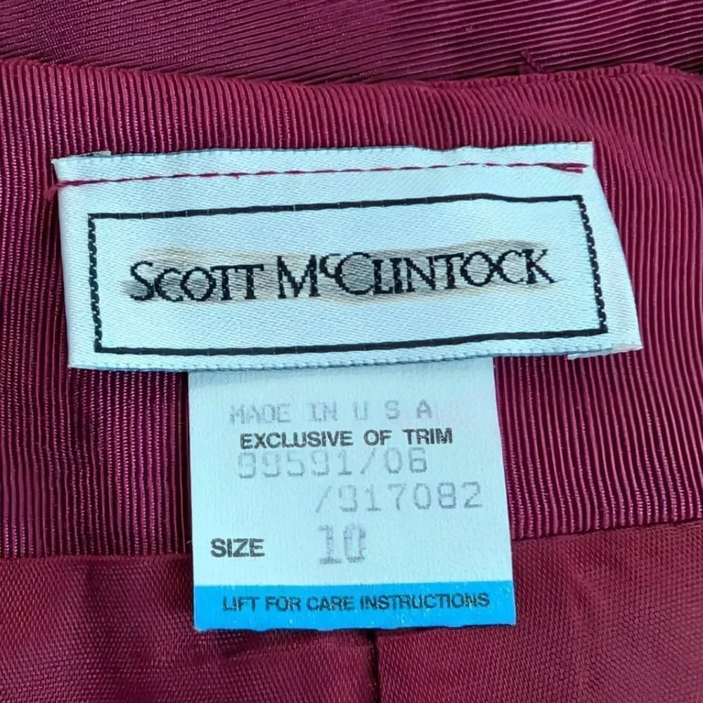 VTG Scott McClintock Whimsigoth Dark Academia Victorian Romantic 90s Skirt 10